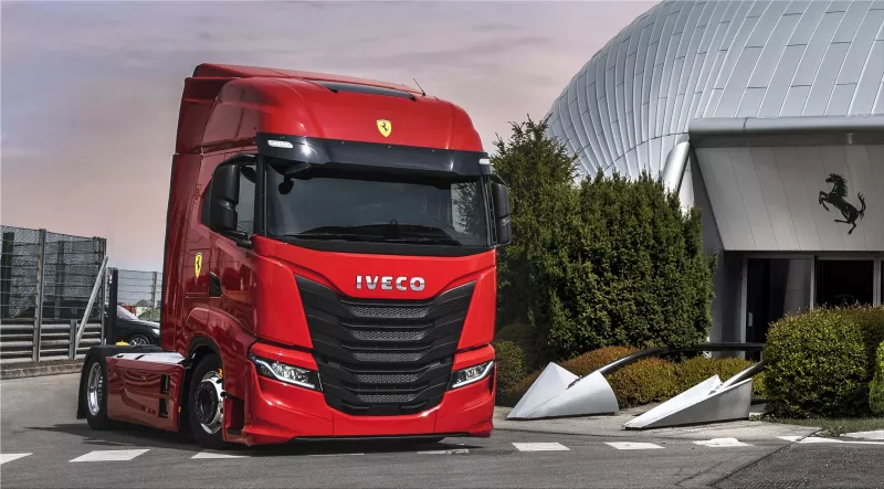 Iveco S-Way: The Truck of Choice for Scuderia Ferrari