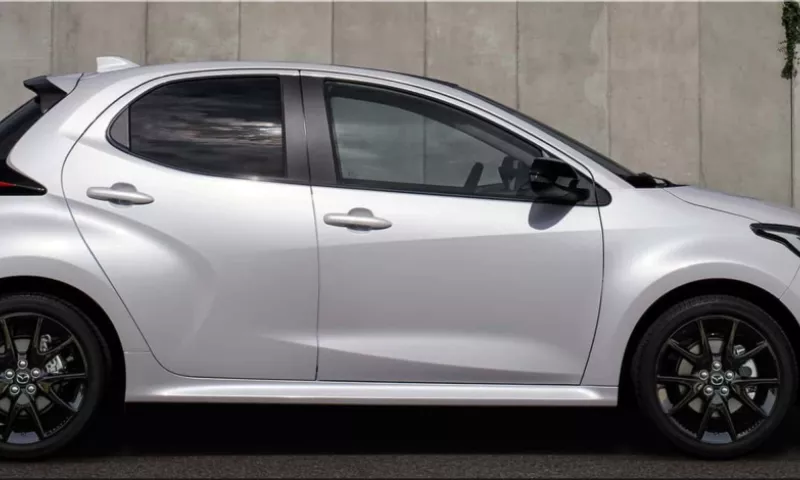 The 2024 Mazda2 Hybrid Outshines Its Toyota Yaris Twin