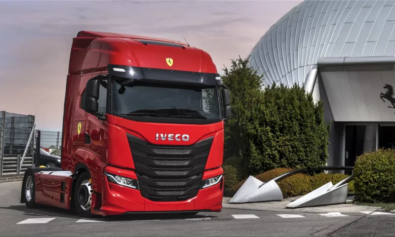 Iveco S-Way: The Truck of Choice for Scuderia Ferrari