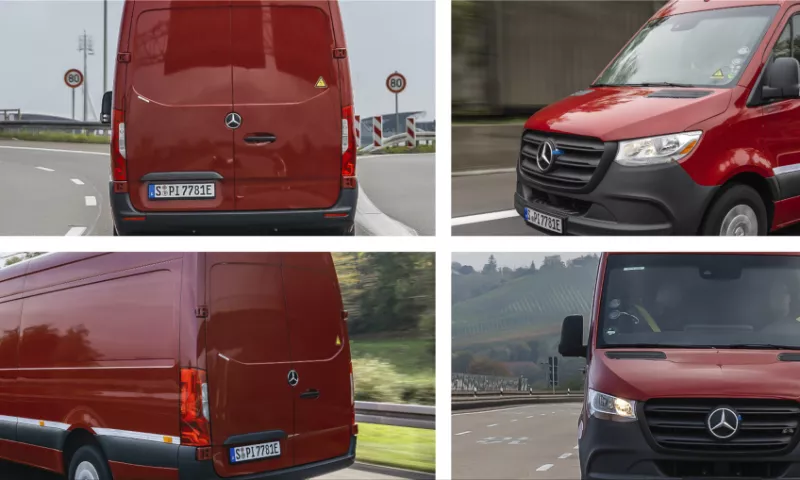 eSprinter has an autonomy of 475 km in real traffic